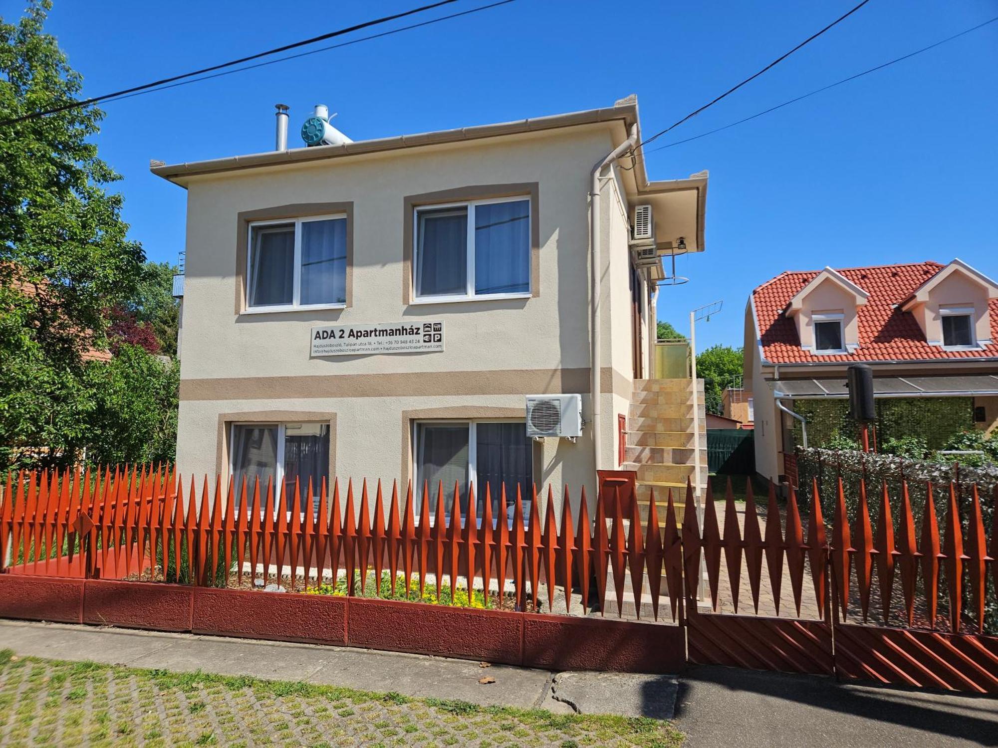 Ada 2 Apartmanhaz Hajdúszoboszló Zewnętrze zdjęcie