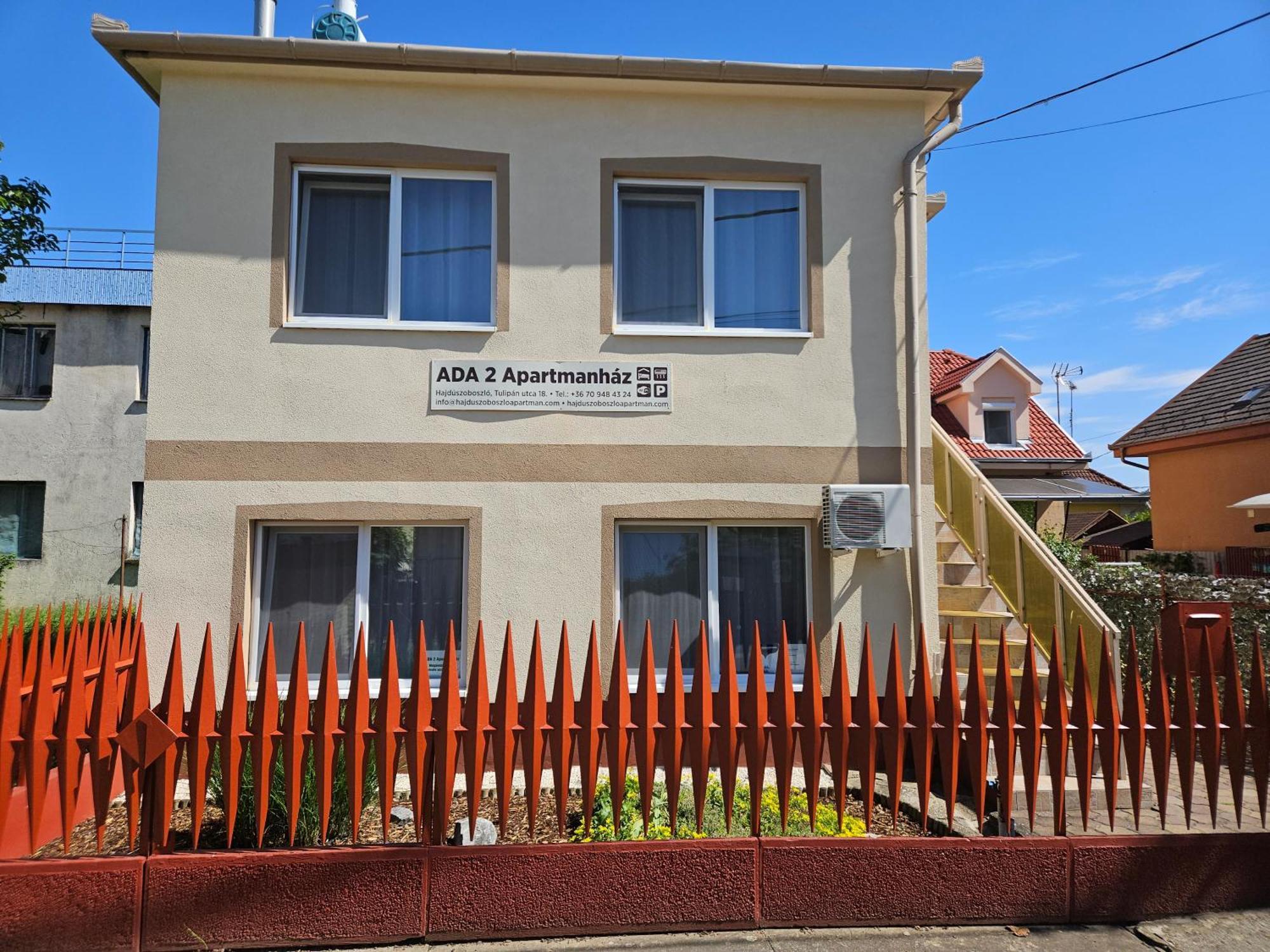 Ada 2 Apartmanhaz Hajdúszoboszló Zewnętrze zdjęcie